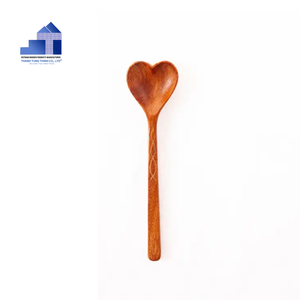 Petites cuillères en bois artisanales naturelles les mieux notées Cuillère en bois pour ensemble d'ustensiles de cuisine du Vietnam pour les grossistes - Product Image 1