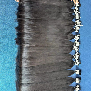 ผมต่อแบบมนุษย์บริสุทธิ์30นิ้วทำจาก100% ธรรมชาติสีดำเวียตนามม้วนเทปทออัจฉริยะ100% ธรรมชาติ - Product Image 1