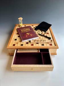 Tablero de Scrabble de Madera de Alta Calidad |   Acabado Pulido Hecho a Mano de Calidad |   Venta al por Mayor a Granel de Fábrica - Product Image 2