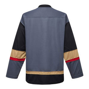 Nouveau maillot de sport de hockey sur glace OEM maillots de hockey sur glace brodés en sergé personnalisés 2025 - Product Image 6