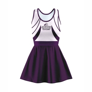 กระโปรงกีฬาเอวสูงสำหรับเด็กผู้หญิงกางเกงเทนนิสแบบซับเหงื่อแบบไร้รอยต่อระบายอากาศออกแบบมาสำหรับเล่นโยคะได้ตามต้องการ - Product Image 1