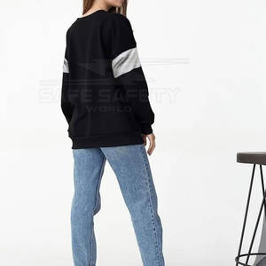 Sudaderas de talla grande para mujer con ajuste relajado en colores llamativos para un aspecto seguro Sudadera de talla grande ligera y cálida para mujer - Product Image 2