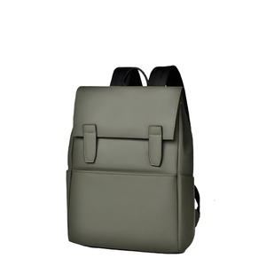 2026 New Arrival Durable High Quality Custom Logo Genuine <b>Leather</b> Geometric Pattern Large <b>Laptop</b> Backpack Waterproof <b>Bag</b> - Product Image 5