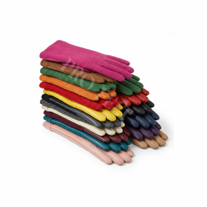 Gants en cuir chauds et pratiques pour le quotidien, avec panneau arrière en tricot Palm Gear sur mesure et poignets ajustables pour un confort optimal et un contrôle climatique - Product Image 1