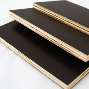 Exportación estándar 4x8 espesor 3/4 uso negro película frente madera contrachapada Vietnam E2 para construcción encofrado edificio Copha - Product Image 1
