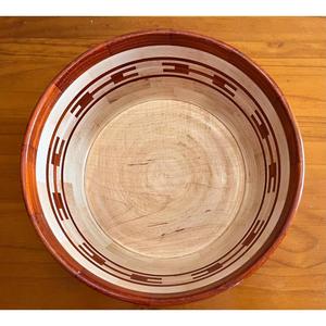 Elegante cuenco de madera Sheesham para servir ensaladas, pan, aperitivos, frutas frescas y elegante mesa - Product Image 6
