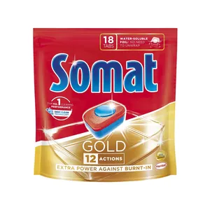 Somat gold 18 Tab-Khả năng làm sạch sủi bọt cho các món ăn không tì vết