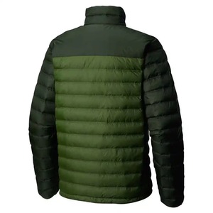 2025 Custom Men's Winter Shinny <b>Down</b> Coats Blank Puffer Jackets Man Plus Size Warm Bubble Jacket Custom Design Puffer Jacket - Product Image 2
