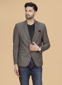 Blazer Verde Ámbar de Moda para Hombre, Ideal para Fiestas de Oficina y Ceremonias, Tallas Personalizadas y Opciones de Marca Disponibles para la Venta - Product Image 3