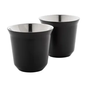 Gobelet à café en acier recyclé écologique pour la vaisselle promotionnelle - Product Image 3