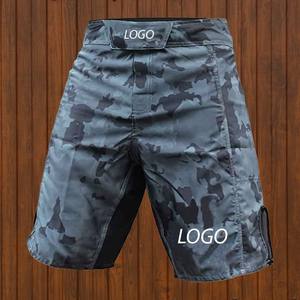Shorts de sport personnalisés pour hommes, sublimés, pour entraînement de compression, MMA imprimés, shorts MMA personnalisés, vêtements de combat de qualité - Product Image 2