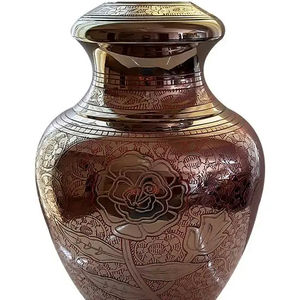 Urnas de cremación de calidad premium hechas a mano con diseños y gráficos especiales utilizados para los recuerdos de los antepasados y seres queridos. - Product Image 1