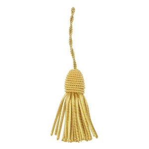 หมวกพู่แบบมีสายห้อยทำจากผ้าไหม - Product Image 3