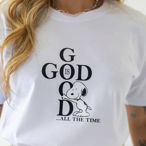 เสื้อยืดคอกลมคุณภาพพรีเมี่ยมแบบ100% พิมพ์ลายทึบสไตล์สตรีทไฮสตรีททำจากผ้าฝ้าย100%/ผ้าเทอร์รี่ - Product Image 2