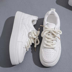 Sneakers da Strada Autunno/Inverno/Primavera/Estate con Suola Chunky, Tomaia in Maglia, Materiale in Vera Pelle e Gomma, Scarpe da Passeggio in Mesh - Product Image 6