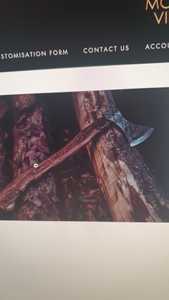 ขวานทำจากเหล็กคาร์บอนทนทานสำหรับงานกลางแจ้ง,ด้ามไม้แอชพร้อมปลอกหนัง - Product Image 6