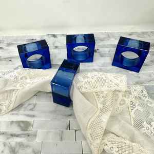 Anneaux de serviette en résine et acrylique de meilleure qualité fabriqués en Inde pour les mariages-Fabricant direct à bas prix - Product Image 1