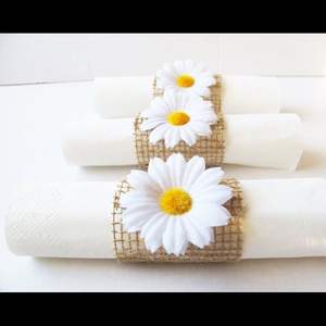 Accesorios de mesa de forma redonda hechos de ratán, servilleteros, artículos para el hogar y la cocina, anillos de sujeción de tejido, precio asequible - Product Image 1