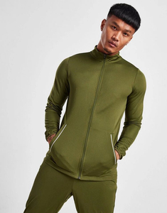 Ensemble de survêtement athlétique pour homme, veste et pantalon de jogging, ensemble de vêtements de sport décontractés, survêtements de jogging, vêtements de sport, ensembles 2 pièces - Product Image 2
