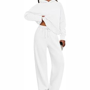 Nouveau 2025 ensembles de survêtements à capuche pour femmes de qualité professionnelle vêtements imprimés lourds avec pantalon caractéristiques de taille plus - Product Image 1