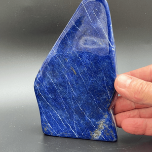 Pierre de guérison sculptée en cristal de forme libre Lapis Lazuli poli naturel en gros pour la décoration intérieure méditation Reiki équilibrage énergétique - Product Image 4