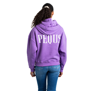 Sweat à capuche léger pour femme avec impression personnalisée, fermeture éclair sur le devant, logo, 100% coton, poches, manches longues, séchage rapide, respirant - Product Image 3