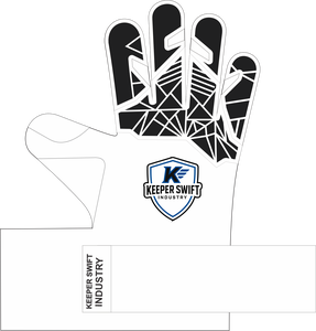 Gants de gardien de but de football professionnels de nouvelle conception, doigts entiers pour adultes, gants de gardien de but de football - Product Image 3