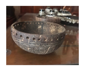 Premium Wholesale Handmade Engraved Coconut Shell <b>Bowls</b> Eco-Friendly Natural <b>Bamboo</b> <b>Bowls</b> Vietnam Export Factory - Product Image 5