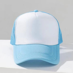 High Quality Trucker <b>Hat</b> <b>Caps</b> Wholesale Custom Logo Unisex Mesh Net <b>Caps</b> Curved Brim 5 Panel Cotton Canvas Trucker <b>Hat</b> For Men - Product Image 1
