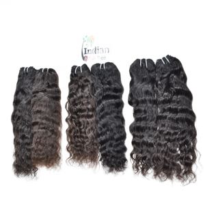 Extensiones de Cabello Humano Virgen Indio Sin Procesar, Rizado, Remy, Aspecto Natural, Color Negro, Cutícula Alineada - Product Image 4