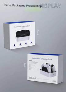 Base de carga inalámbrica rápida para ps5 para estación de carga ps5 para PlayStation 5 <span class=keywords><strong>dualsense</strong></span> - Product Image 4