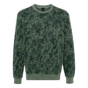 Sweat-shirts à capuche pour hommes personnalisables, coupe régulière, 100% coton molletonné, pull-over, hiver, uni, teinture unie, vente en gros - Product Image 1