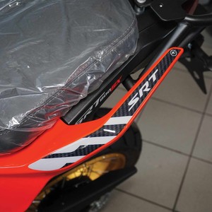 Adesivi in Gel 3D per Protezioni Manubrio Moto e Decalcomanie per Serbatoio Compatibili con QJ Motor SRT 800 SX per Decorazione - Product Image 1