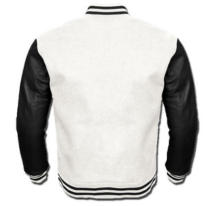 Good Quality Men's College Classic Vintage Baseball Custom Made with Wool CollegeBaseballjacket for men DDP Shipping - Product Image 2