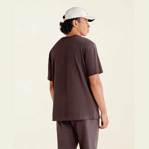 เสื้อยืดผู้ชายผ้าฝ้าย100% 220 GSM โอเวอร์ไซส์ลายว่างเปล่าคุณภาพพรีเมี่ยม - Product Image 3