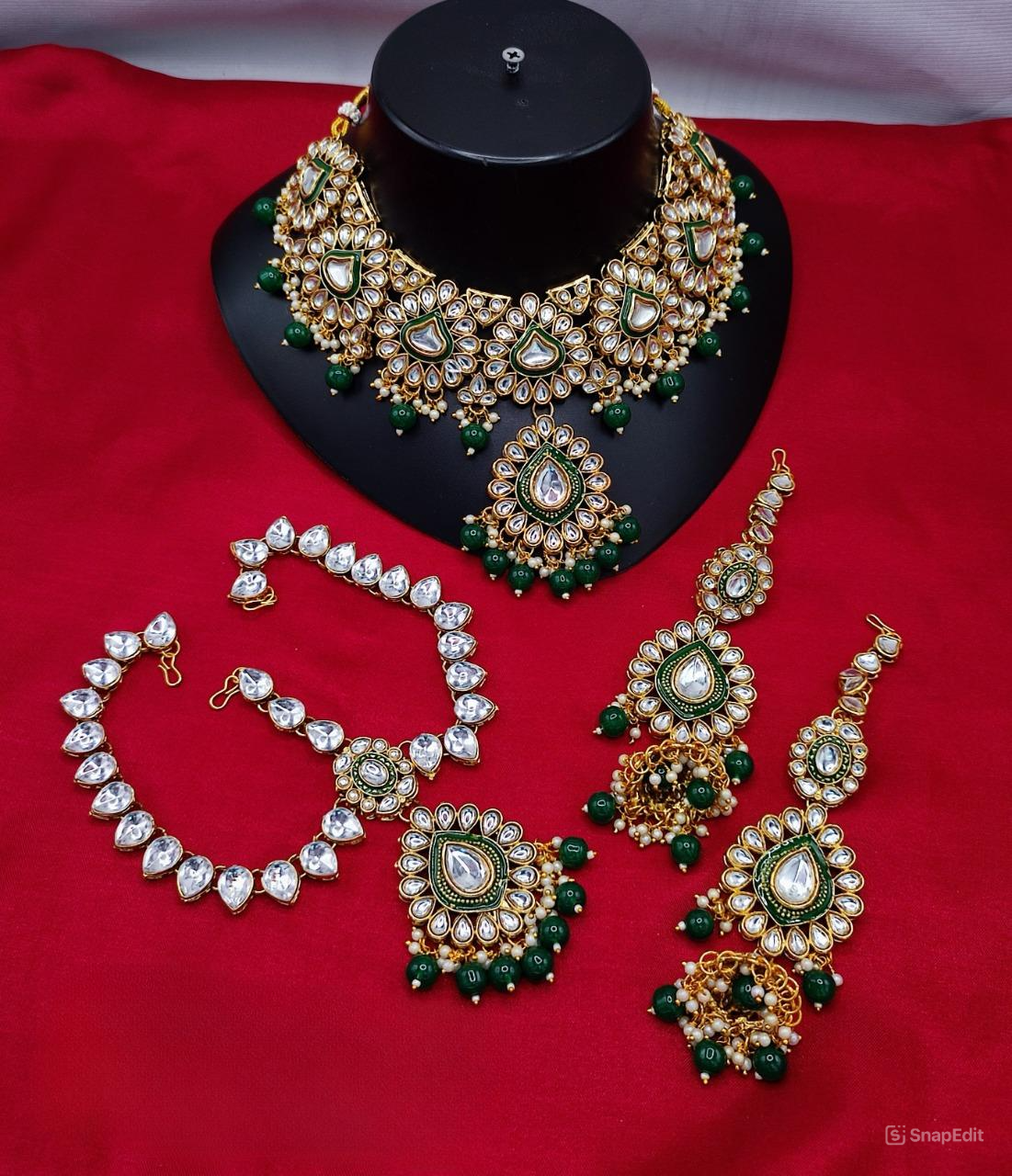 Damini Indian Bridal Jewellery Gold Plated Designer Sets