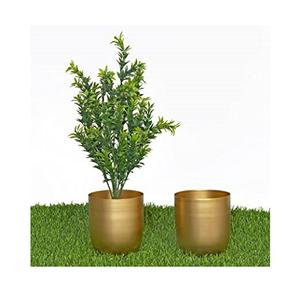 Juego de 3 macetas decorativas de metal puro para el hogar con forma y tamaño personalizados a muy buen precio - Product Image 5