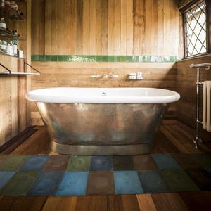 Baignoire autoportante pour salle de bain affichage seulement 100% cuivre sans rouille salle de bain baignoire affichage au sol baignoire élégante en gros - Product Image 5