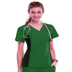 Uniformes Médicos para Enfermeras de Hospital 2026, Pantalones Deportivos para Hospital, Uniformes Médicos Elásticos de Spandex, Conjuntos de Uniformes Médicos OEM - Product Image 2