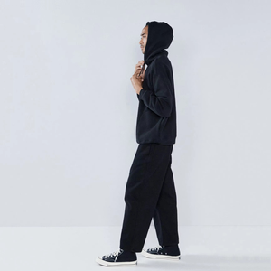 Sudadera Casual de Gran Tamaño con Estampado de Felpa Francesa para Hombre y Mujer, Sudadera con Capucha Térmica de Invierno con Logotipo Bordado - Product Image 3