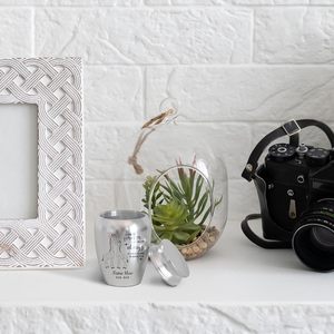 Mini urna de recuerdo decorativa de acero inoxidable para bebé personalizada, urna conmemorativa grabada para la pérdida de un niño, tamaño personalizado plateado - Product Image 6