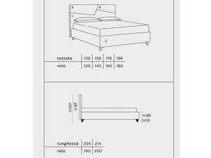 Modern Upholstered Bed Padded <b>Headboard</b> Bold Diagonal Lines Stitching Storage Customizable Fabric Cover for Sleek Contemporary - Product Image 4