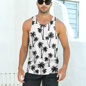 Custom Made Summer Fitness Tank <b>Top</b> for Men Sleeveless with O-Neck Design OEM Service Available for Sale - Product Image 4