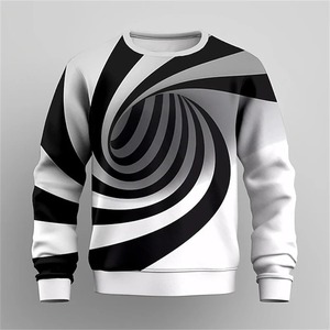 ใหม่เสื้อสเวตเตอร์คอกลมลายกราฟิกสำหรับผู้ชายเสื้อทรงหลวมแฟชั่นสำหรับเด็กเสื้อผ้าดีไซน์เนอร์ชายโอเวอร์ไซส์ขายส่ง3D - Product Image 6