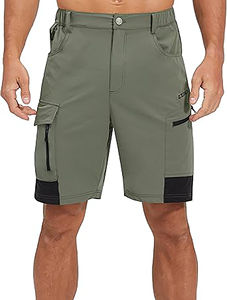 Pantalones cortos Cargo de secado rápido para hombre de alta calidad 2025, Jogger multibolsillo para golf, trabajo al aire libre y patrón sólido táctico OEM disponible - Product Image 6