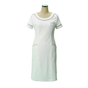 ชุดเดรส Jenny Sheath ไซส์ XS สีดำ X สีเบจ ทำจากผ้าเจอร์ซีย์ - Product Image 3
