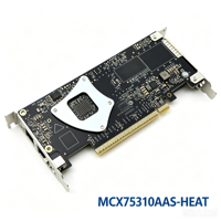 Adaptateur réseau intelligent Mellanox MCX75310AAS-HEAT 200GbE PCIe 5.0 X16 QSFP112 RDMA GPUDirect AI HPC Ethernet NIC externe filaire