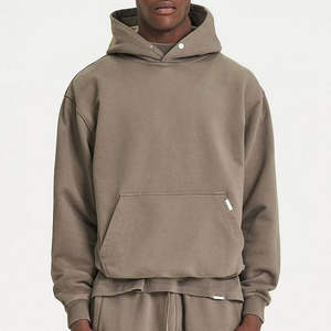 Sudadera con capucha de lana cálida de invierno para hombre hecha a medida, ropa de talla grande para niño con estampado de diseñador, sudaderas con capucha - Product Image 6