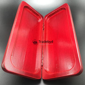 Boîte à stylos élégante en bois massif poli, fabriquée à la main, pour l'organisation du bureau et les cadeaux d'entreprise Tradebyd - Product Image 3