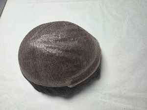 Bangladesh Taz Hair 100% Densité Remy Grade Perruque de toupet pour hommes avec base de peau Styles indiens crépus droits et vagues profondes - Product Image 4